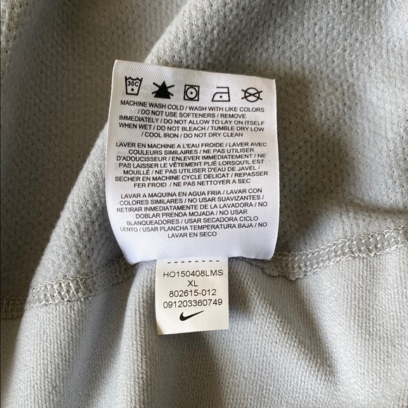 Oregon Nike Pro Gray Running Shirt - Picture 4 of 5